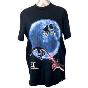 ET unisex shirt black size Medium